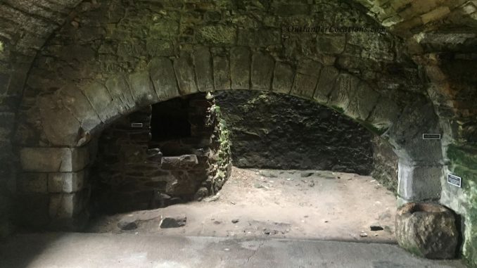 Aberdour Castle Old Kitchen