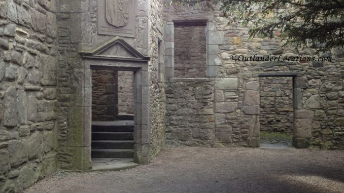 Craigmillar Castle doorway