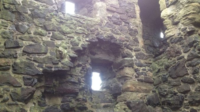 Dunure Castle Inside