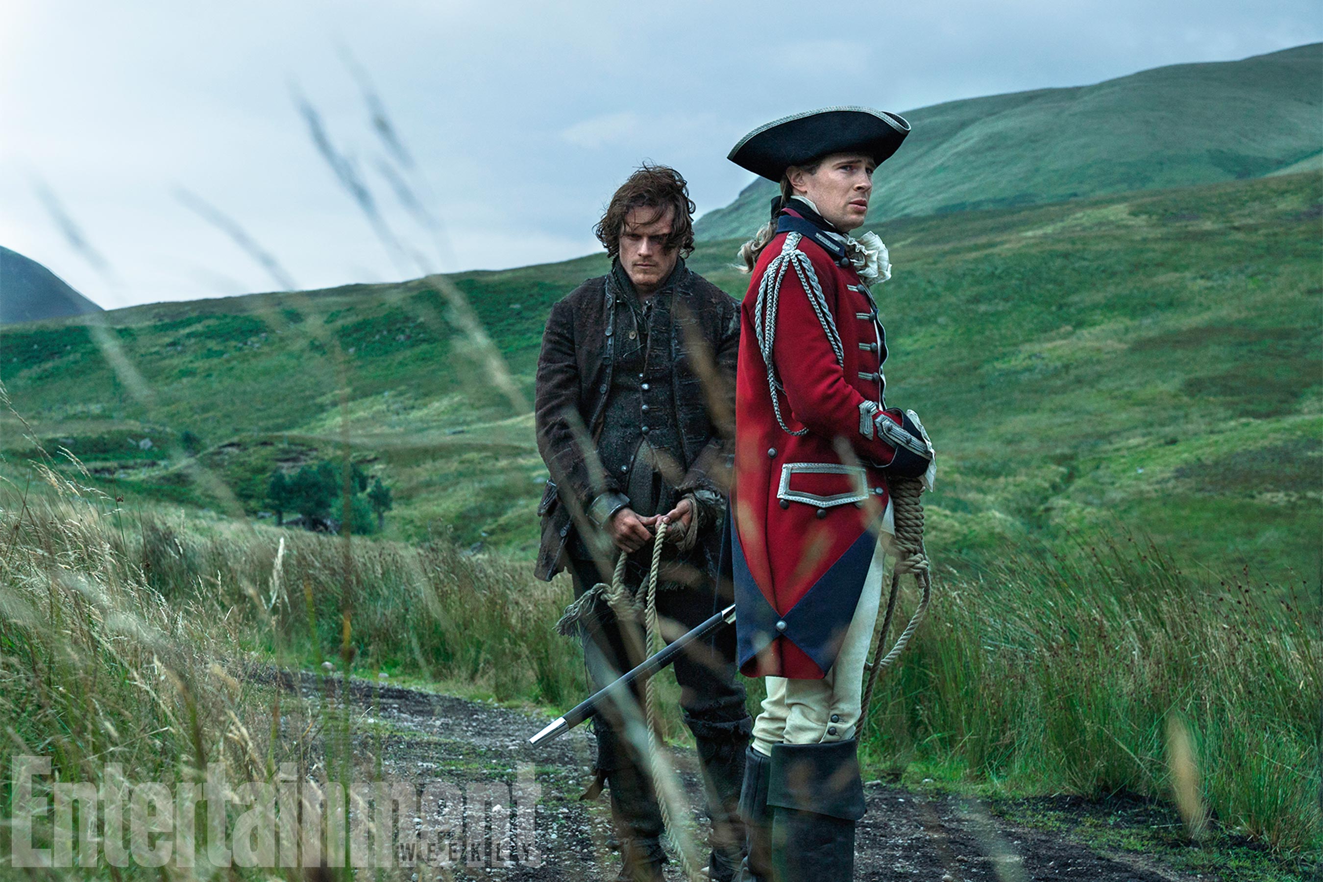 Jamie Fraser and Lord John William Grey