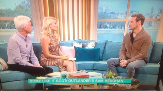 Sam Heughan on This Morning