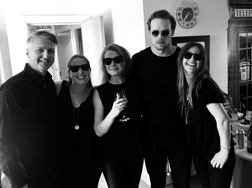 Outlander wrap party Outlander wrap party
