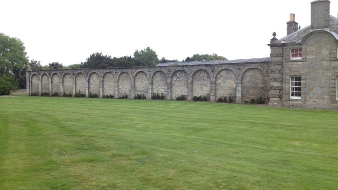 Hopetoun House Behind Stables