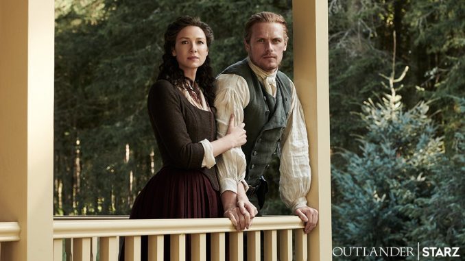 Claire and Jamie, Big House, Outlander Claire and Jamie, Big House, Outlander