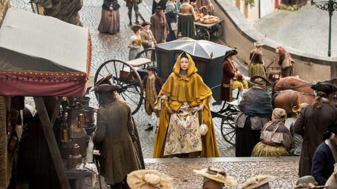 Paris steps - Outlander season 2