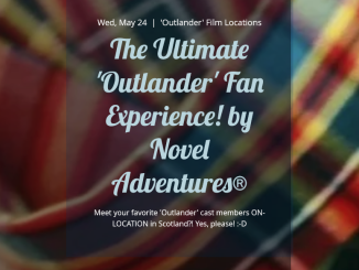 Outlander fan tour with stars