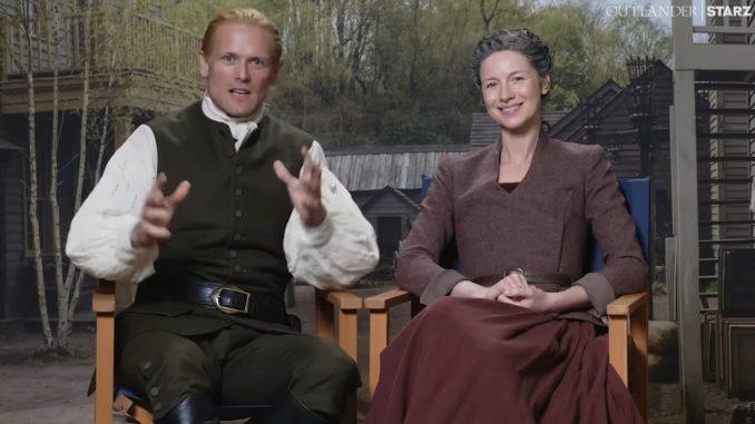 Sam and Catriona announce Outlander season 8