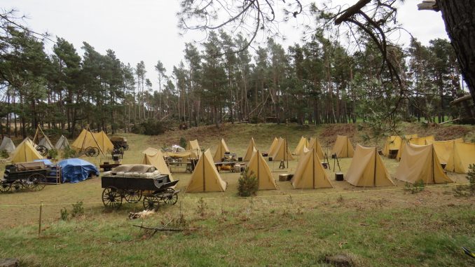 John Muir Country Park Camp Site - Outlander