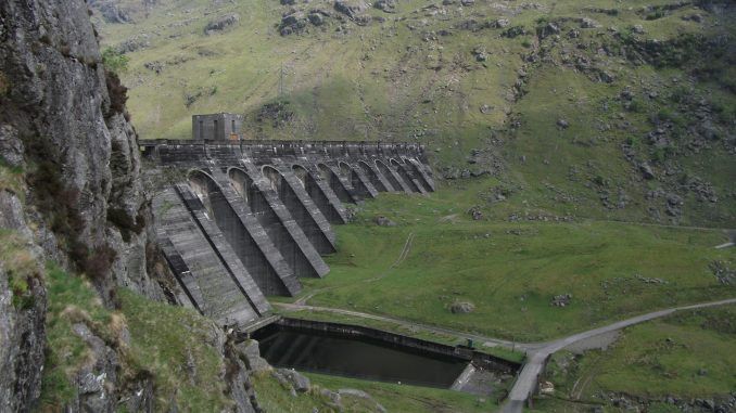 Sloy Power Station Dam